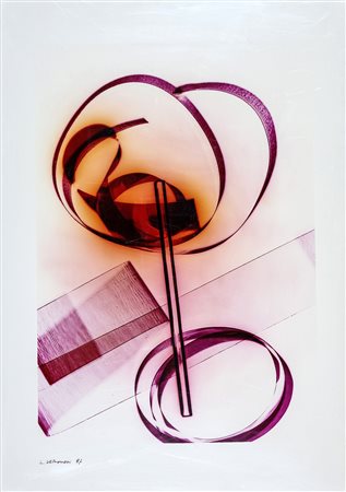 LUIGI VERONESI 1908 - 1998 Colore 6, 1987 Emulsione fotografica su carta cm....