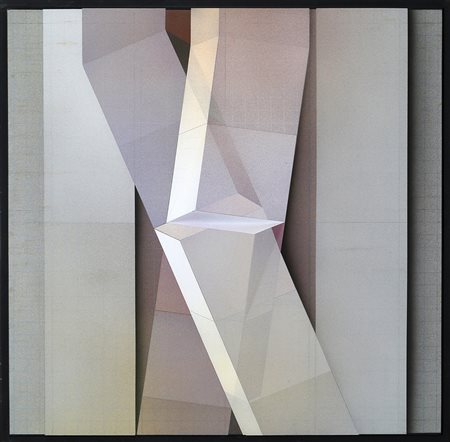 GUIDO ZANOLETTI 1933 - 2014 Senza titolo, 1982 Nitroacrilico su tavola, cm....