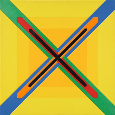 LORENZO PIEMONTI 1935 - 2015 Tre tempi - progressione, 1979 Acrilico su tela,...