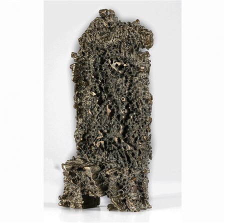 URANO PALMA 1936 - 2010 Sposi, 1983 Scultura bronzo, cm. 28 x 14 x 6 Firmato...