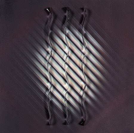 JULIO LE PARC 1928 Relief 32-Theme a variation-Variation 2, 1980...