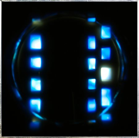 NINO CALOS 1926 - 1990 Mobile Luminose 453 “Evoluzione di un cerchio nella...