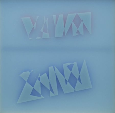 RENATO SPAGNOLI 1928 " 7705 ", 1977 Tecnica mista e plexiglass serigrafato,...