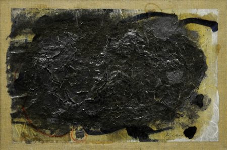 RENATA BOERO 1936 Senza titolo Tecnica mista e collage su carta applicata su...