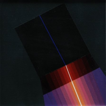 GARCIA ROSSI 1929 " CL ", 2010 Acrilico su tela, cm. 20 x 20 Firmato e datato...