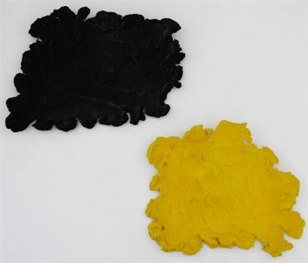 PINO PINELLI 1938 " Pittura N. G. ", 1989 Tecnica mista su due elementi, cm....