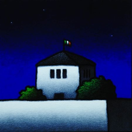 TINO STEFANONI 1937 Senza titolo, 2012 Acrilico su tela, cm. 36 x 36 Firmato...