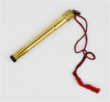 PENNA STILIGRAFICA, ROVER, MODELLO EUROPA IN ORO GIALLO formato da borsetta,...