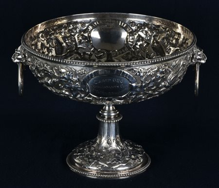 COPPA IN ARGENTO DEL LT. COLONNELLO ROBIN WILLIAM GEORGE STEPHENS, COMANDANTE...