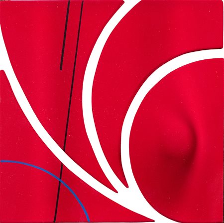 Andrea Bassani (Bergamo 1954 ) Senza titolo , Acrilico su tele sagomate...