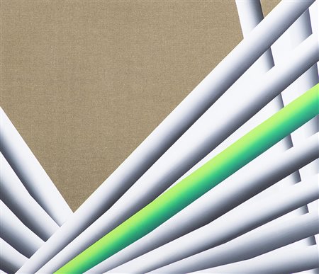 Fabrizio Breschi (Livorno 1950 ) Intromissione V , Acrilico su tela, cm....