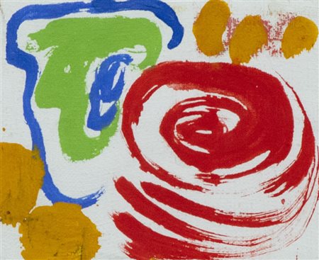 Gianni Ruffi (Firenze 1938 ) Percorso dell'amicizia , Olio su tela, cm....