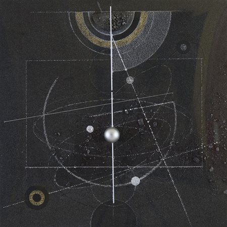 Walter Valentini (Pergona (Pu) 1928 ) Antares 1 2005, Accumulazione e tecnica...