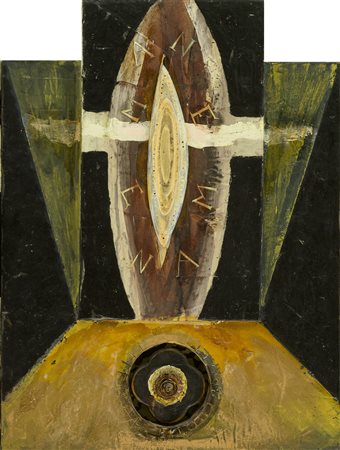 Bruno Ceccobelli (Montecastello Vibio (Pg) 1952 ) Attraversare le porte 1988,...