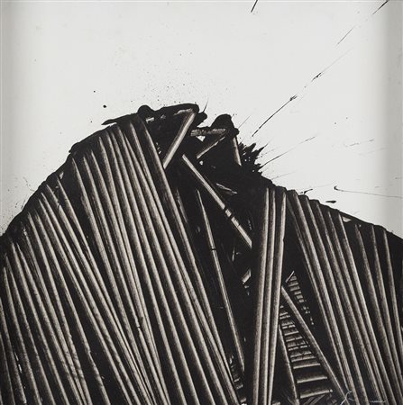 Emilio Scanavino (Genova 1922 Milano 1986) Morfologia 1970, Acrilico su...