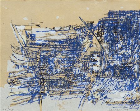 Maria Elena Viereira Da Silva (Lisbona, Portogallo 1908 1992) Senza titolo ,...