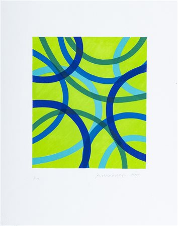 Piero Dorazio (Roma 1927 2005) Senza titolo 2002, Acquatinta di cm. 23,5x20...