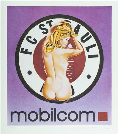 Mel Ramos (Sacramento 1935 Oakland 2018) Mobilcom - St. Pauli I 2003,...