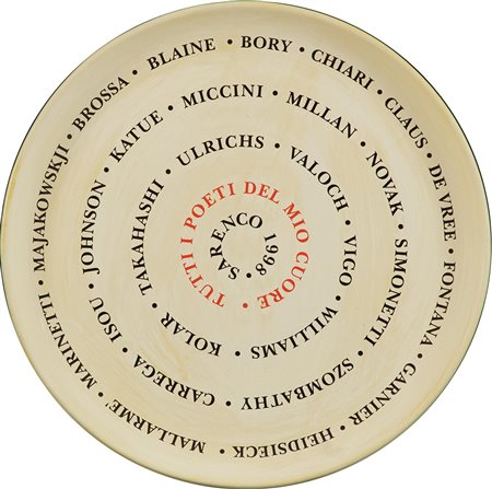 Sarenco (Isaia Mabellini) (Vobarno (Bs) 1945 Salò (BS) 2017) Tutti i poeti...