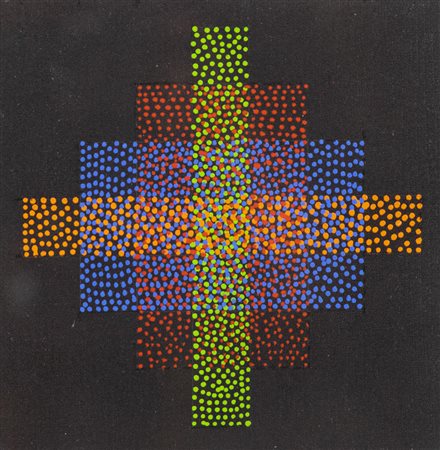 Julio Le Parc (Santa Fè 1928 ) Alchimie 298 1998, Acrilico su cartoncino, cm....