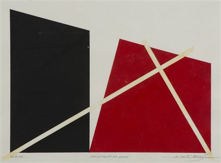 Nicola Carrino (Taranto 1932 ) Decostruttivo 2006, Tecnica mista su...
