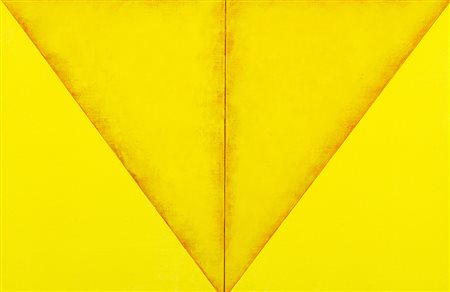 Claudio Verna (Guardiagrele (Ch) 1937 ) A 126 1972, Acrilico su doppia tela,...