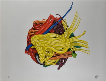 Alex Angi AMA LA NATURA serigrafia su pvc neutro, cm 70x90 esemplare 85 su...