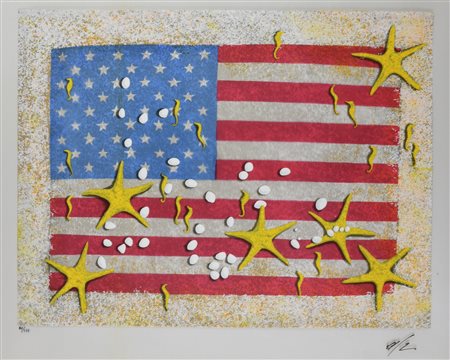 Omar Aprile Ronda AMA LA NATURA serigrafia su pvc neutro, cm 70x90 esemplare...