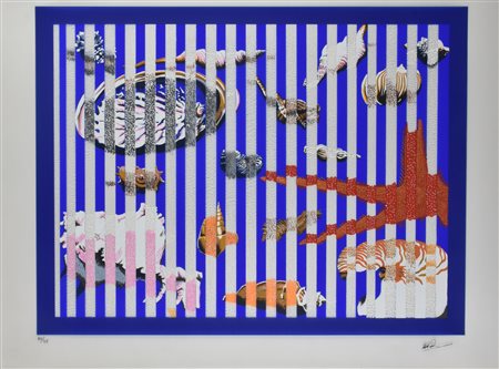 Marco Veronese AMA LA NATURA serigrafia su pvc neutro, cm 70x90 esemplare 85...