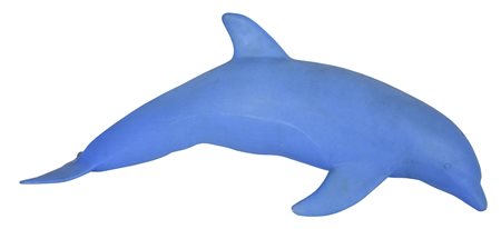 Cracking Art Group Delfino plastica, cm 44x32x115 L'opera presenta tracce di...