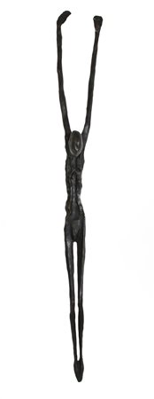 Dolores Previtali Cristo Crocifisso scultura in bronzo, h cm 89 L'opera è...