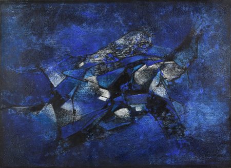 Salvatore Provino TRASPARENZE olio su tela, cm 60x80 sul fronte: firma sul...