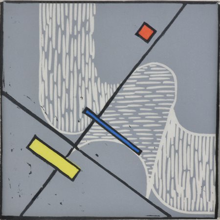 Luigi Veronesi SENZA TITOLO serigrafia, cm 13x13; es. 7/46 firmato, datato e...