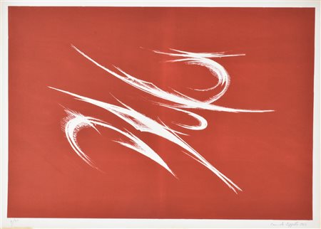 Carmelo Cappello SENZA TITOLO litografia su carta, cm 50x70 esemplare 2 su 30...