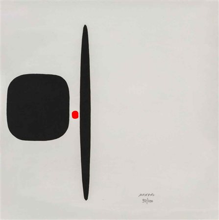 BRUNO MUNARI (1907 - 1998) Senza titolo dalla serie 'Segnici' 1950-1989...
