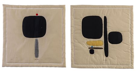 BRUNO MUNARI (1907 - 1998) Giallo, bleu, bruno a nord-ovest e Rosso a nord...