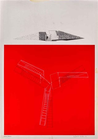GIANNI COLOMBO (1937 - 1993) Progetto Serigrafia, es. XVII/XXV su una...