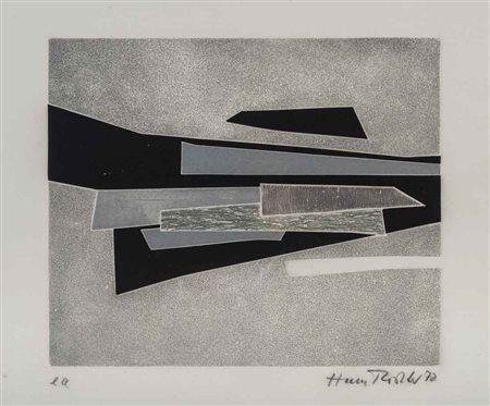HANS RICHTER (1888 - 1976) Poesia 3 1972 Acquaforte, es. e.a. 23,5 x 27,5 cm...