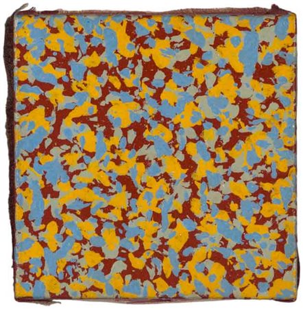 RADOMIR DAMNJANOVIC DAMNJAN (1935) Quadro 2002 Olio su tela di lino 14 x 14...