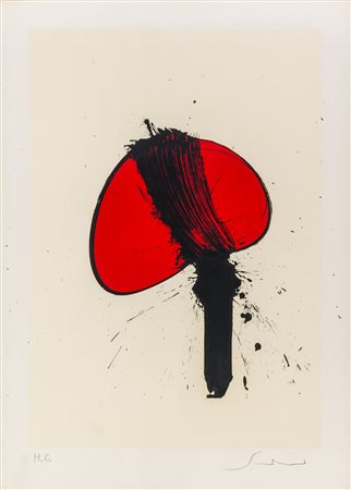 EMILIO SCANAVINO (1922 - 1986) Senza titolo Serigrafia, es. h.c. 70 x 50 cm...