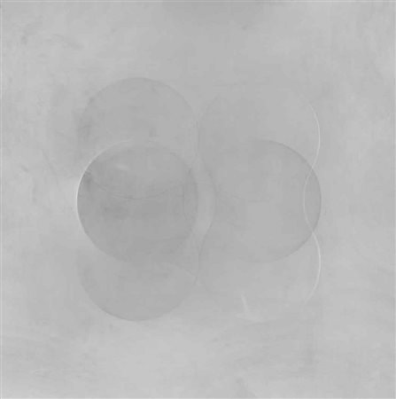 JORG CZISCHKE (1945 - 1997) Composizione 1972 Tecnica mista su tela...