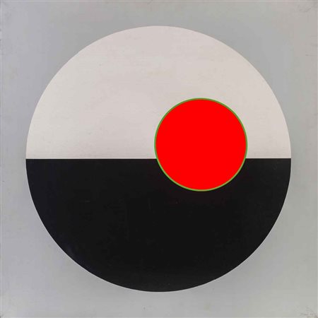 EUGENIO CARMI (1920 - 2016) Penetrazione M 1969 Serigrafia e idrocolor su...