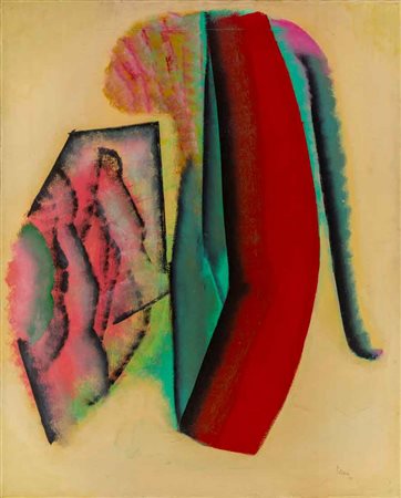 FERNANDO ANTONIO PICENNI (1929) Fabulandia 1972 Olio su tela 100 x 80 cm...