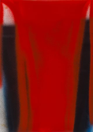 CLAUDIO OLIVIERI (1934) Senza titolo 1972 Tecnica mista su carta 31,5 x 22,5...