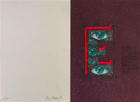 GUY HARLOFF (1933 - 1991) Petit inventaire (Incomplet) 1969-70 Cartella...