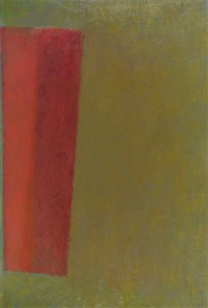 PAOLO IACCHETTI (1953) Identico 1991 Olio su tela 102 x 69 cm Firma, titolo e...