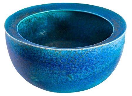 CARLO ZAULI (1926 - 2002) Senza titolo Vaso in ceramica Diametro: 27 cm...