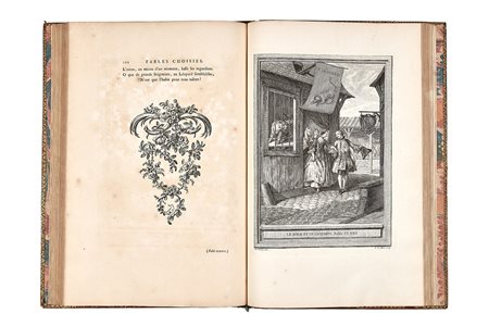 LA FONTAINE Jean de (1621-1695) - Fables choisies. Parigi: Desaint, Saillant...