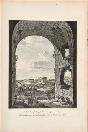 MAJOR, Thomas (1720-99) - The Ruins of Paestum. Londra: James Dixwell,...