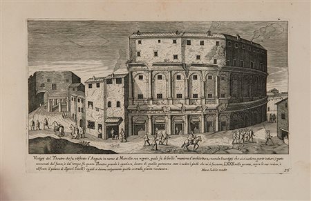 SADELER Marco (1614-1660) - Vestigia delle antichità di Roma, Tivoli,...